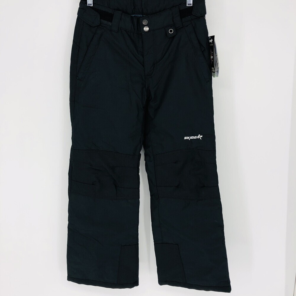 Ski Gear by Arctix Youth Insulated Snow Pants Medium Black Snowboarding Skiing